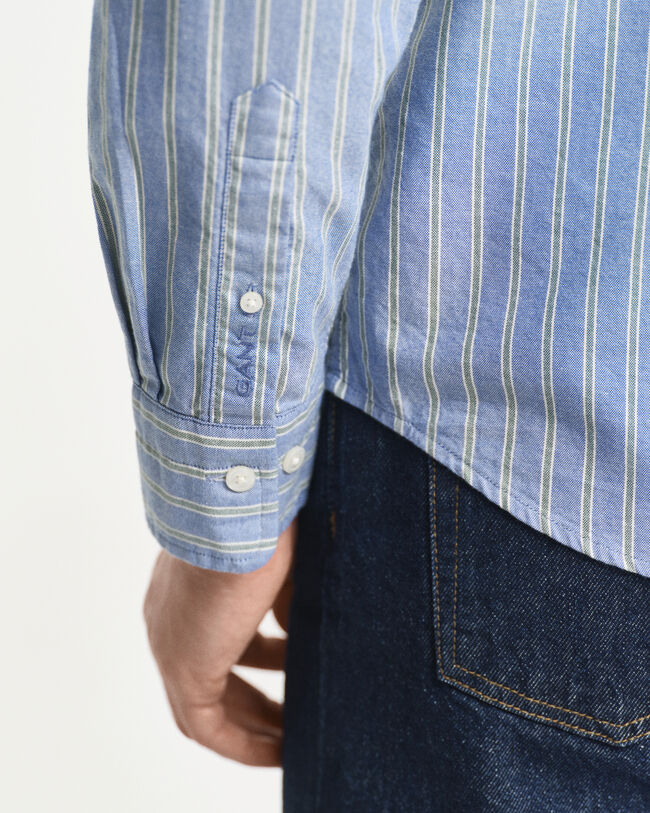 Regular fit Archive randig oxfordskjorta