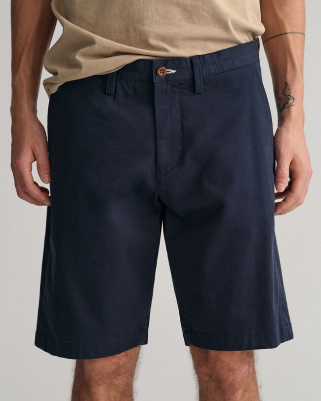 Relaxed fit twillshorts