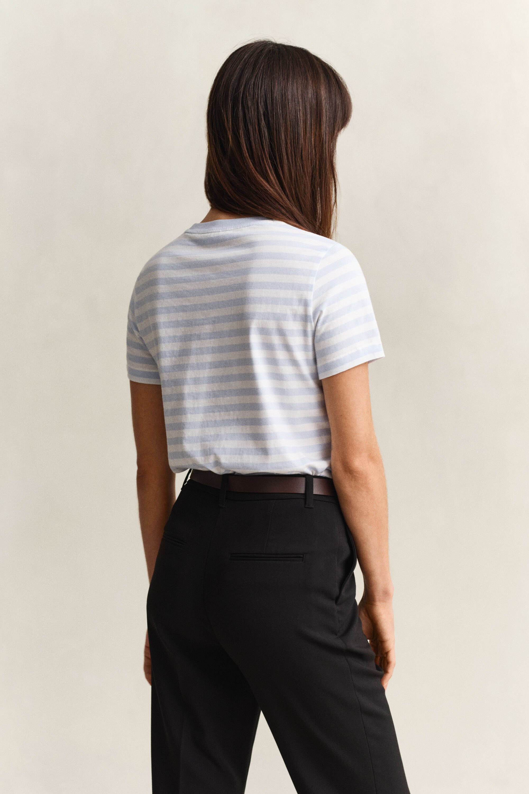 Shield randig T-shirt