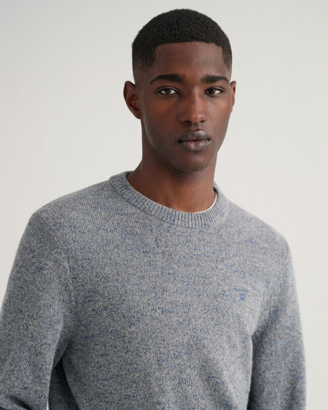 Neps melerad crew neck tr&ouml;ja