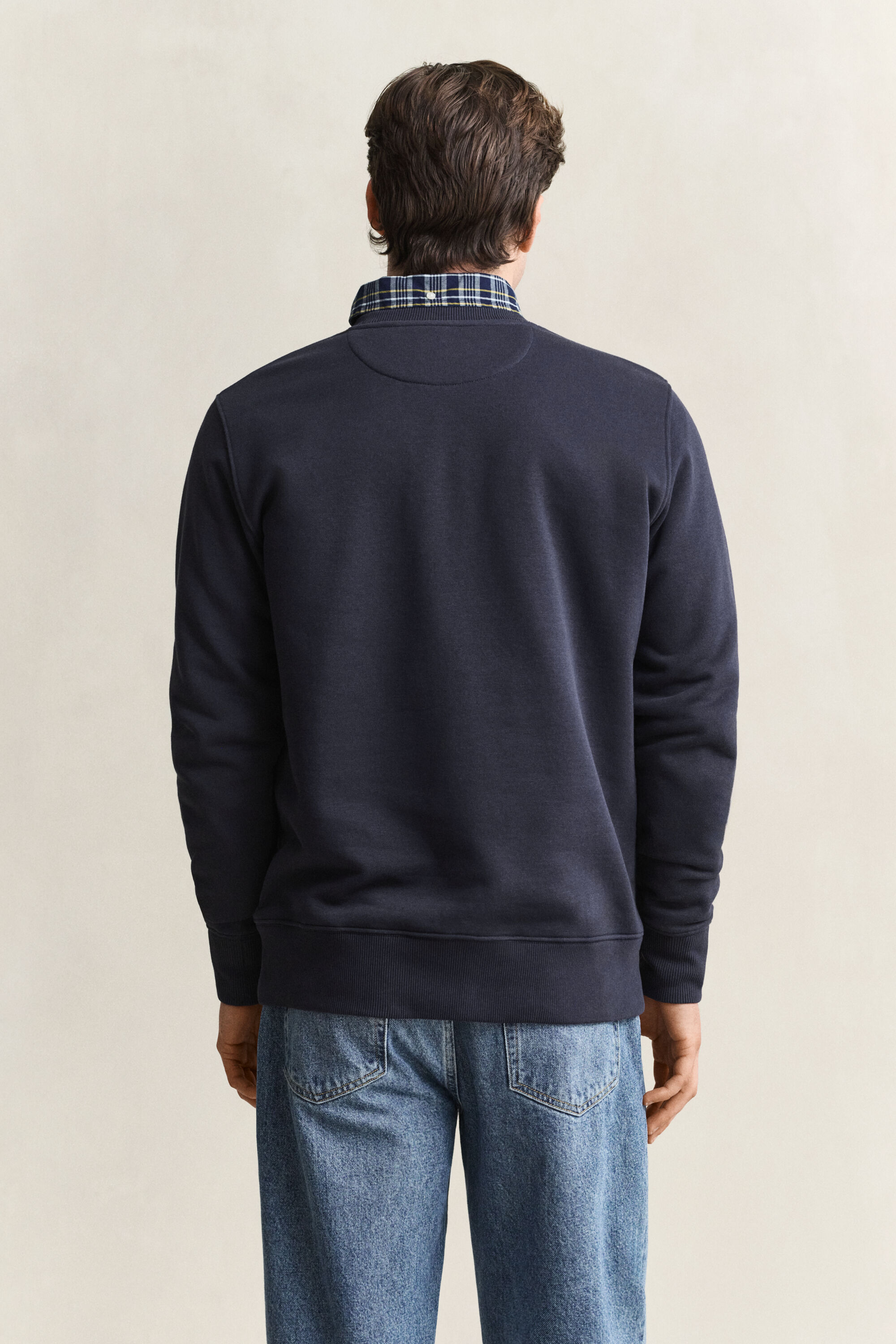 Shield sweatshirt med rund hals