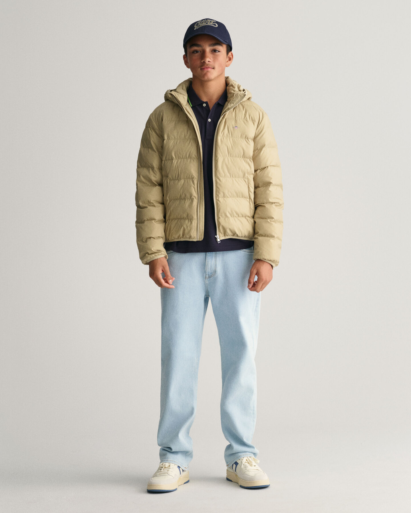 Teens Shield tunn vadderad jacka