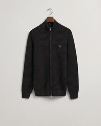 Full-zip bomullströja