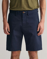 Hallden slim fit twillshorts