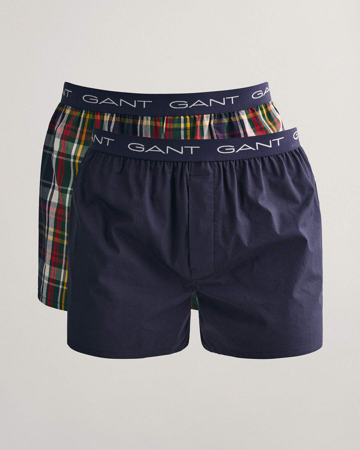 Tvåpack Logo boxershorts med resår i presentförpackning
