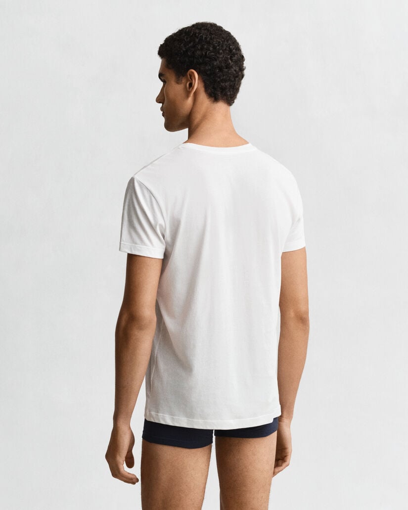 Tvåpack rundhalsade T-shirtar