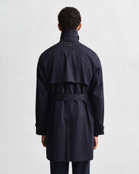 Trenchcoat i bomullsblandning