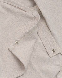 Baby Shield ribbstickad omlottbody