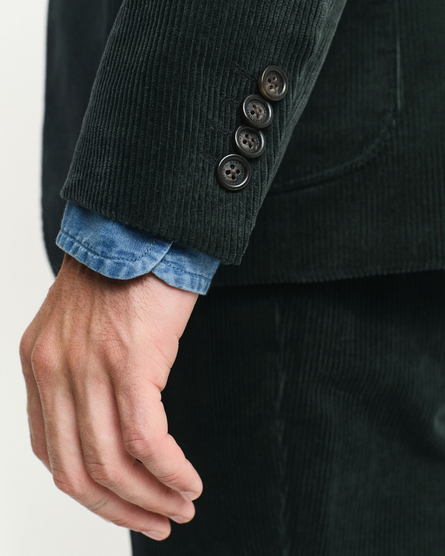 Slim fit kostymkavaj i manchester