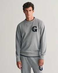 G Graphic sweatshirt med rund hals
