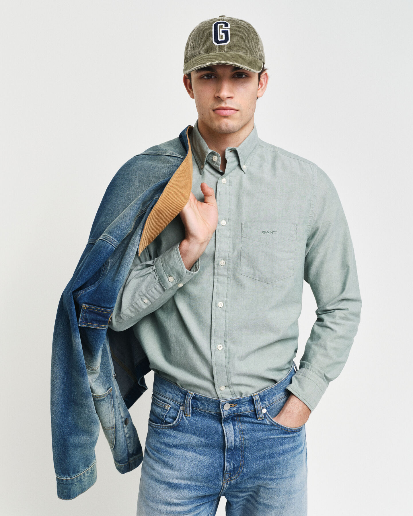 Regular fit Archive oxfordskjorta