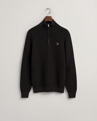 Half-zip bomullstr&ouml;ja