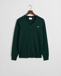 Klassisk V-ringad bomullströja