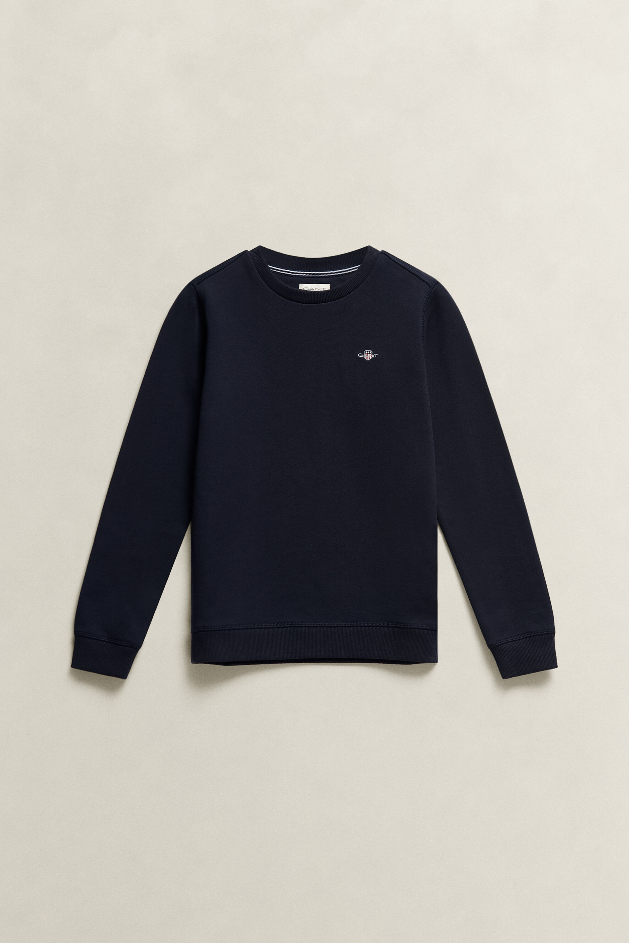 Teens sweatshirt med sköldemblem