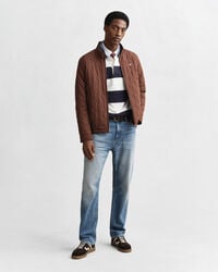 Quiltad Windcheater jacka