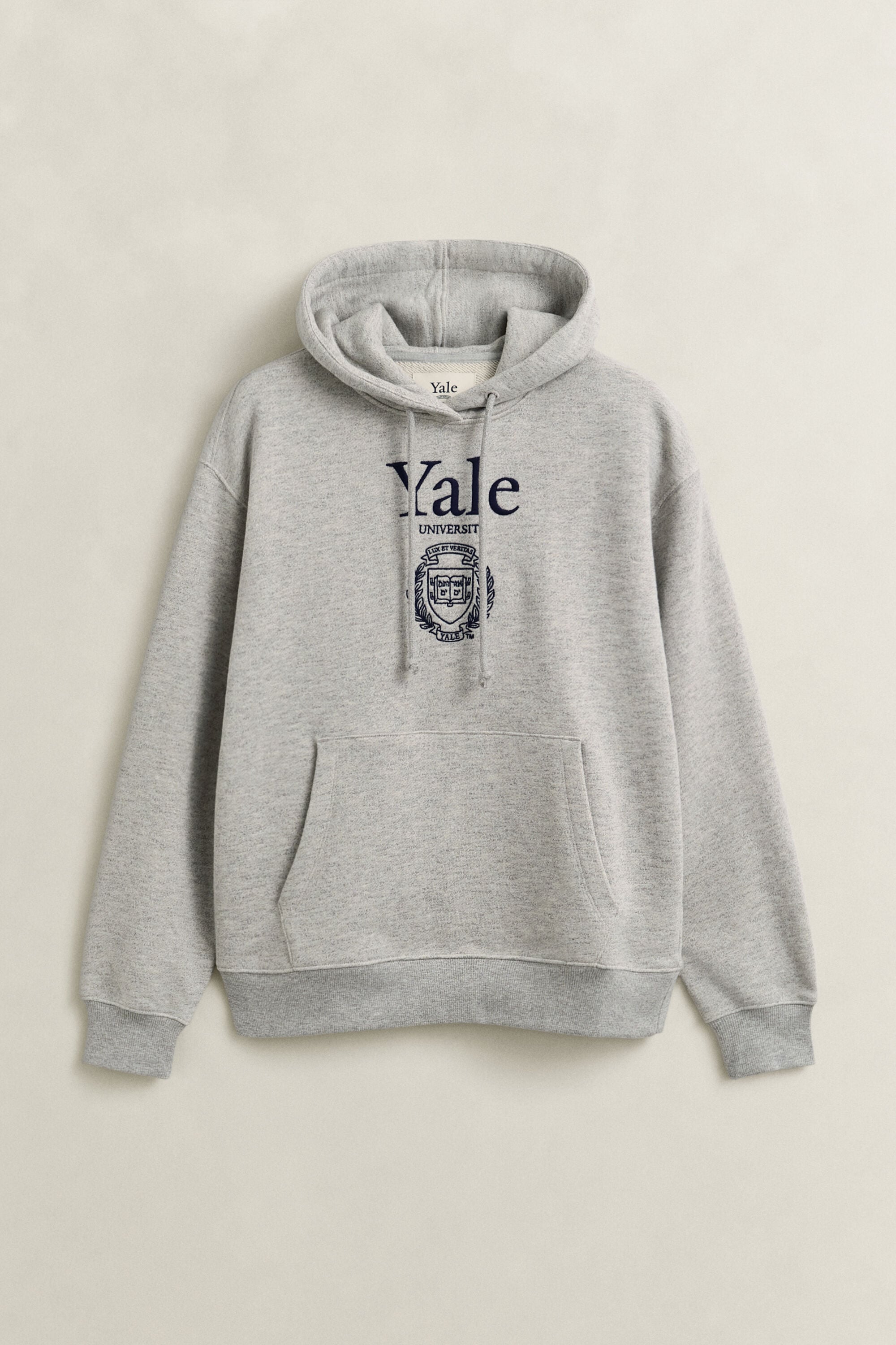 Gant x Yale hoodie med tryck