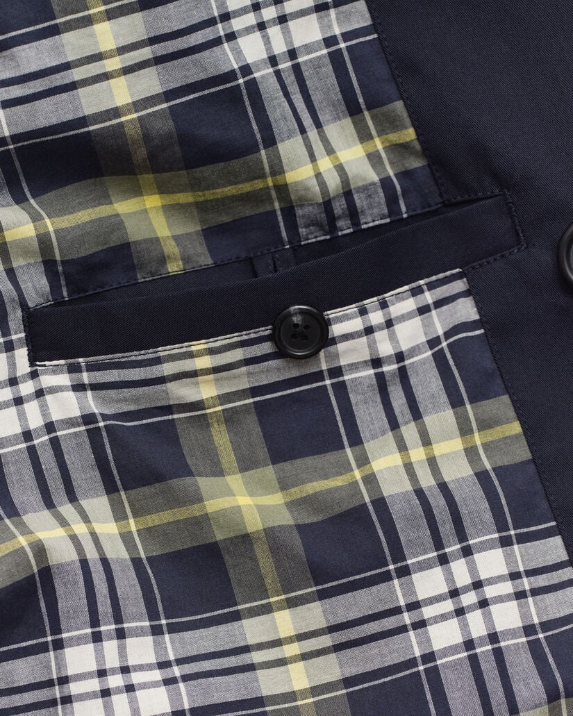 Trenchcoat i bomullsblandning