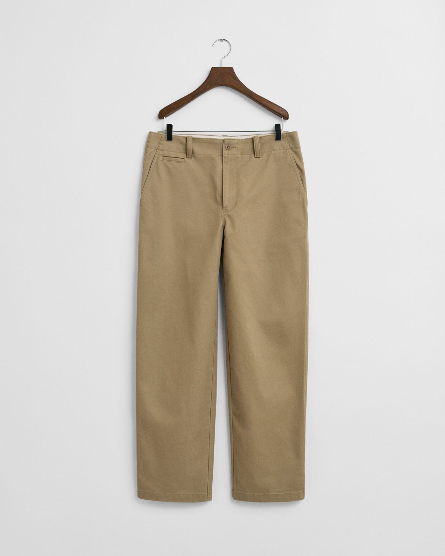 Relaxed fit chinos i bomullstwill
