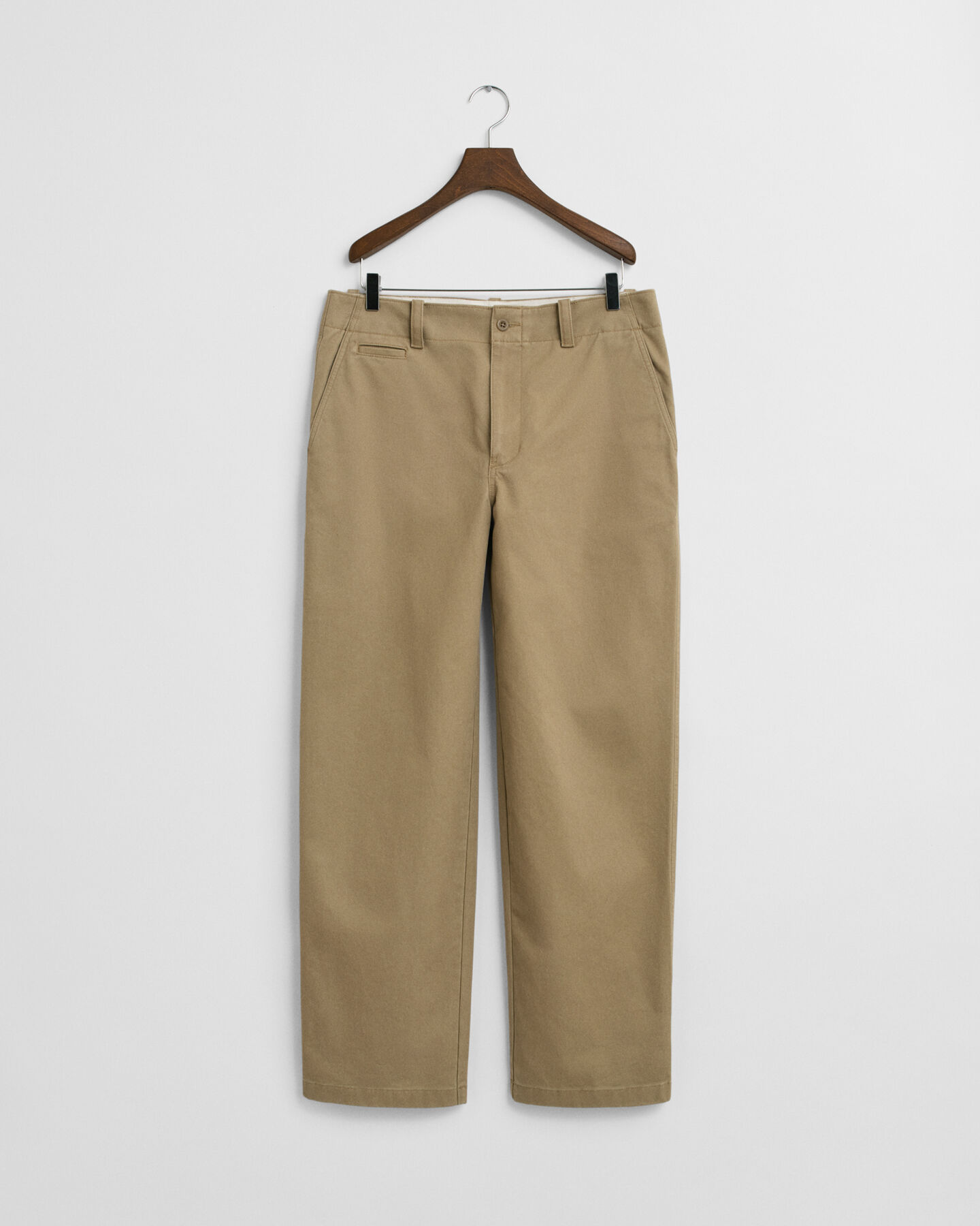 Relaxed fit chinos i bomullstwill