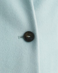 Figurnära kappa i ullblandning