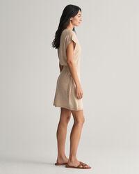 Klänning i linneblandning