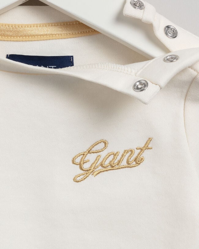 Baby Girl Script l&aring;ng&auml;rmad T-shirt