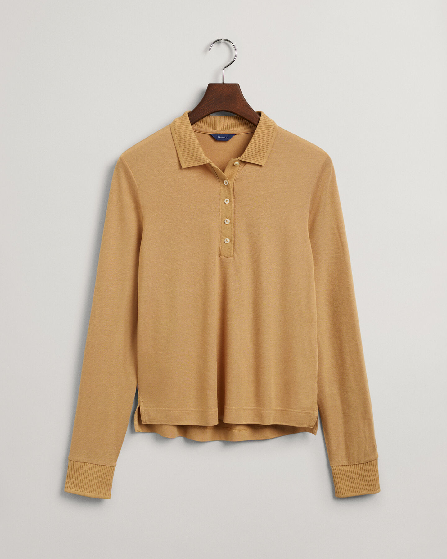 Detail Collar l&aring;ng&auml;rmad pik&eacute;tr&ouml;ja