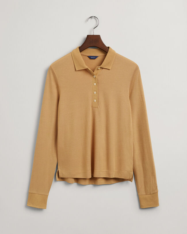 Detail Collar l&aring;ng&auml;rmad pik&eacute;tr&ouml;ja