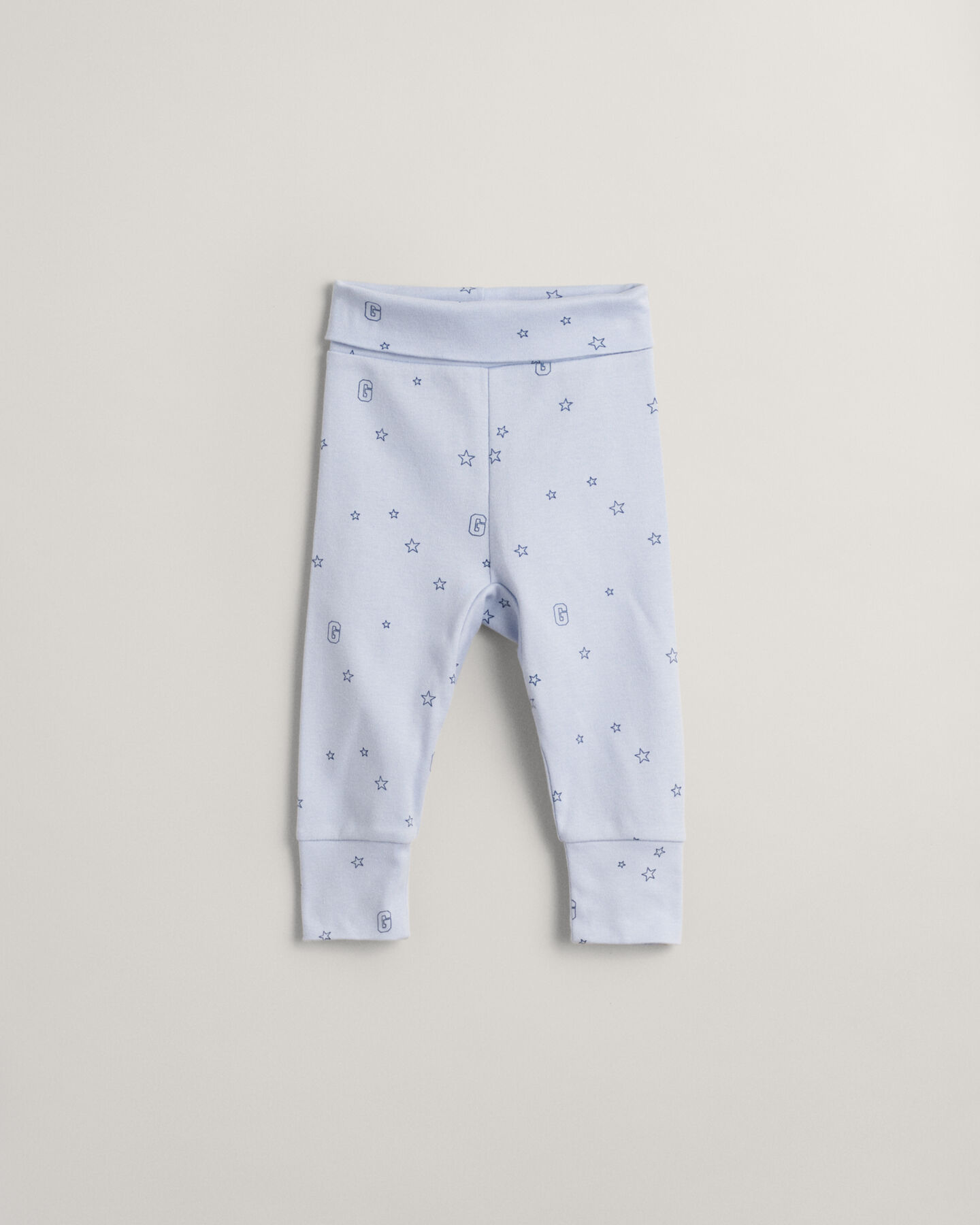 Baby leggings med stjärn- och G-mönster
