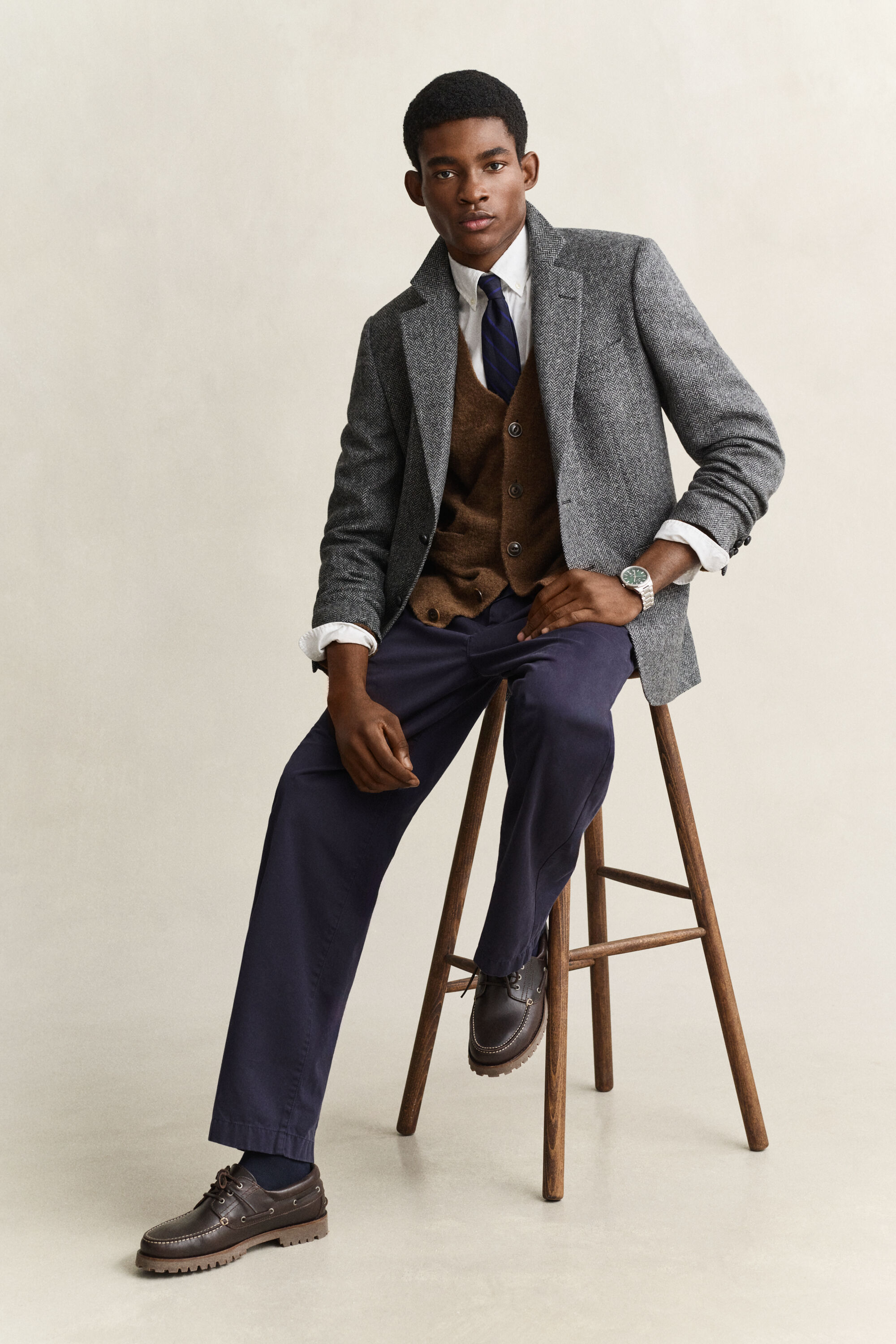 Gant x Yale tweedkavaj