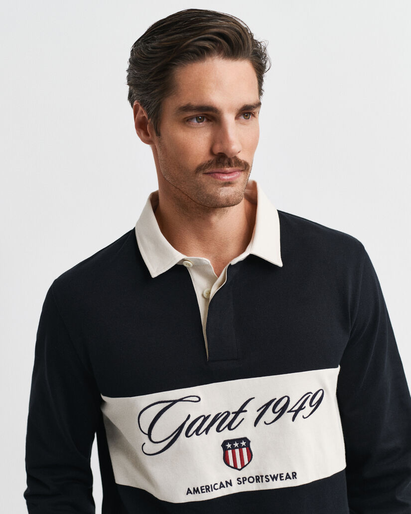 Heavy Rugger med färgblock