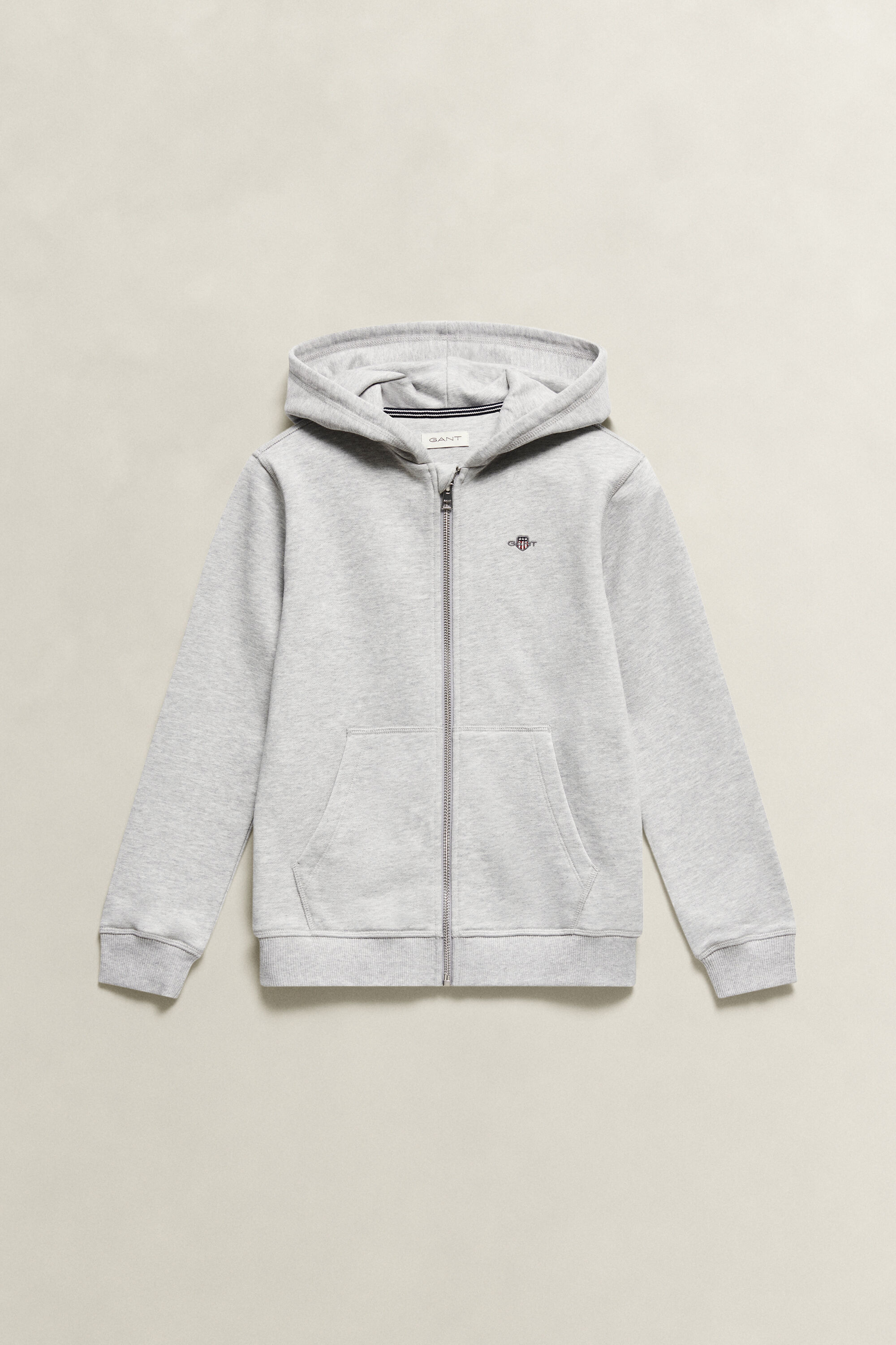 Teens Shield hoodie med dragkedja