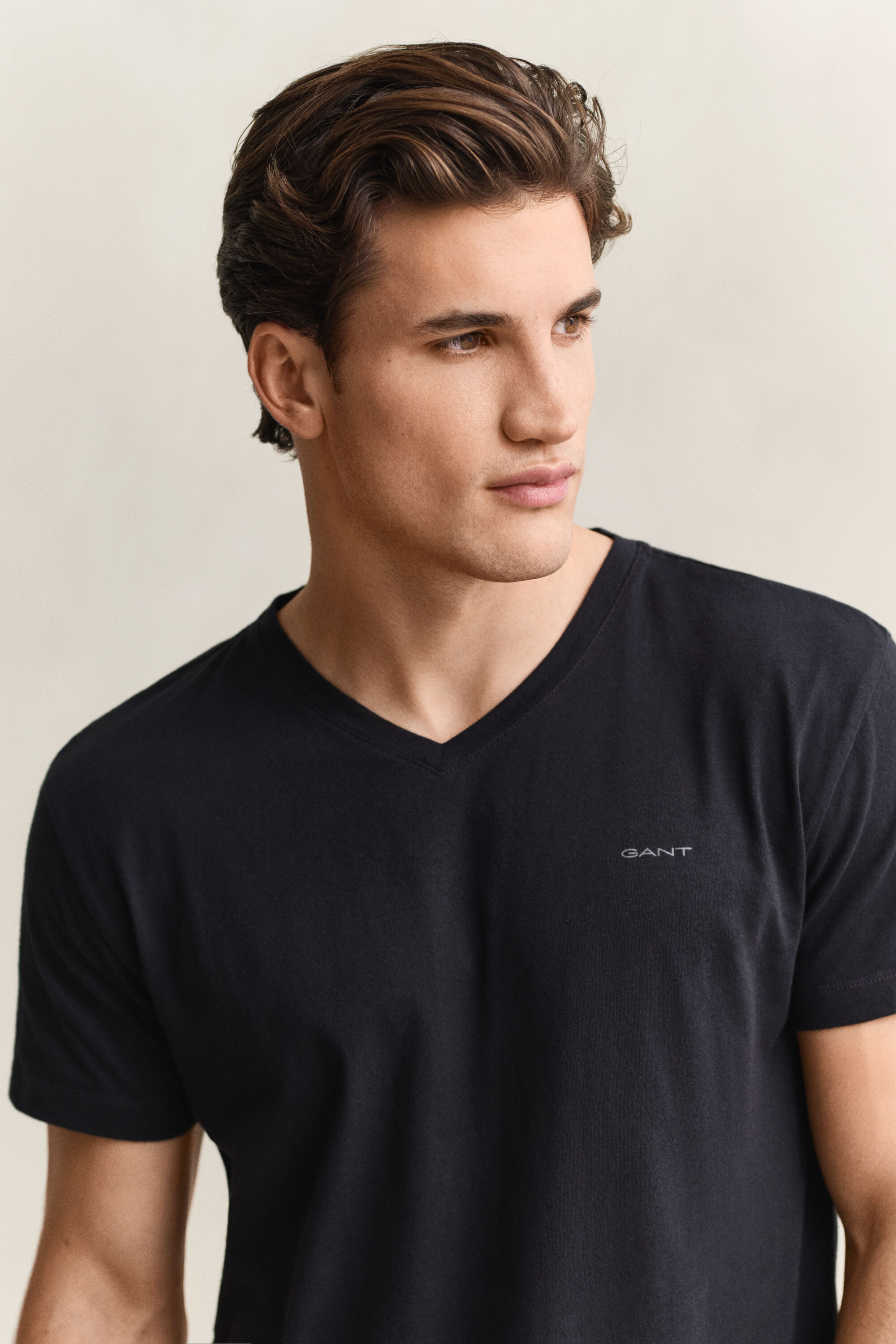 Tvåpack V-ringade T-shirtar