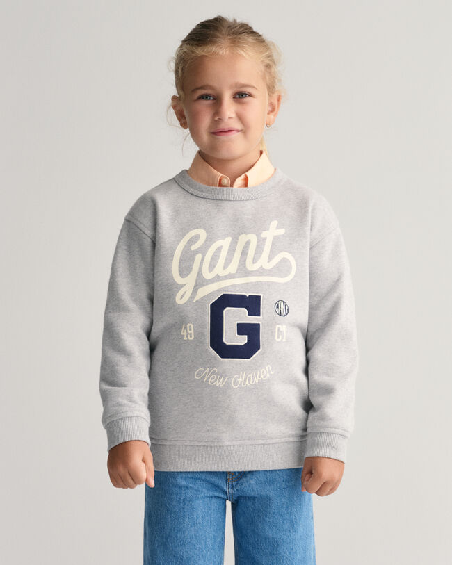 Kids Graphic rundhalsad sweatshirt