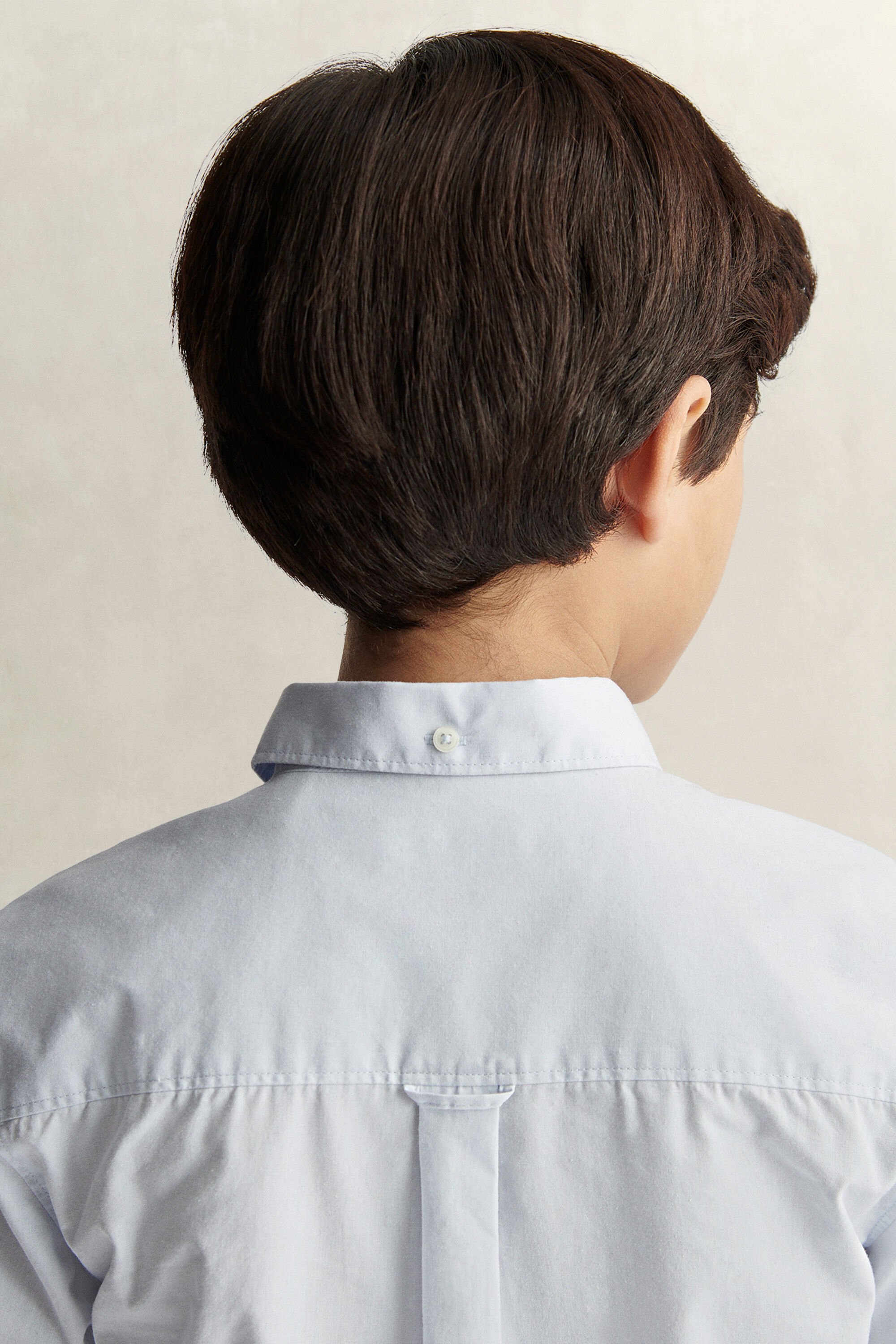 Teen Boys poplinskjorta med sköldemblem