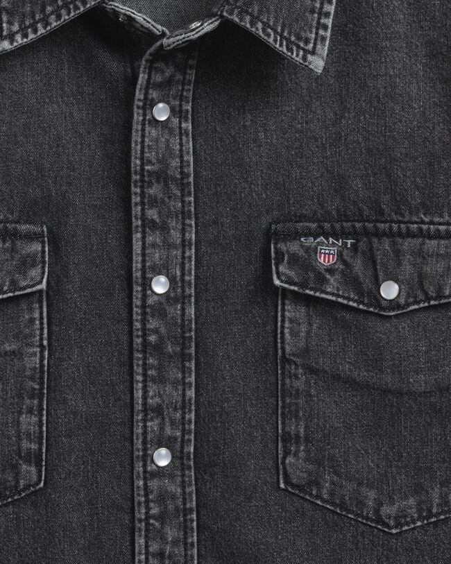 Teen Boys oversized jeansskjorta