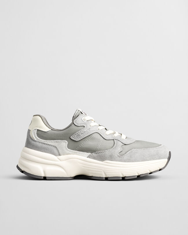 Neuwill sneakers i mocka och nylon