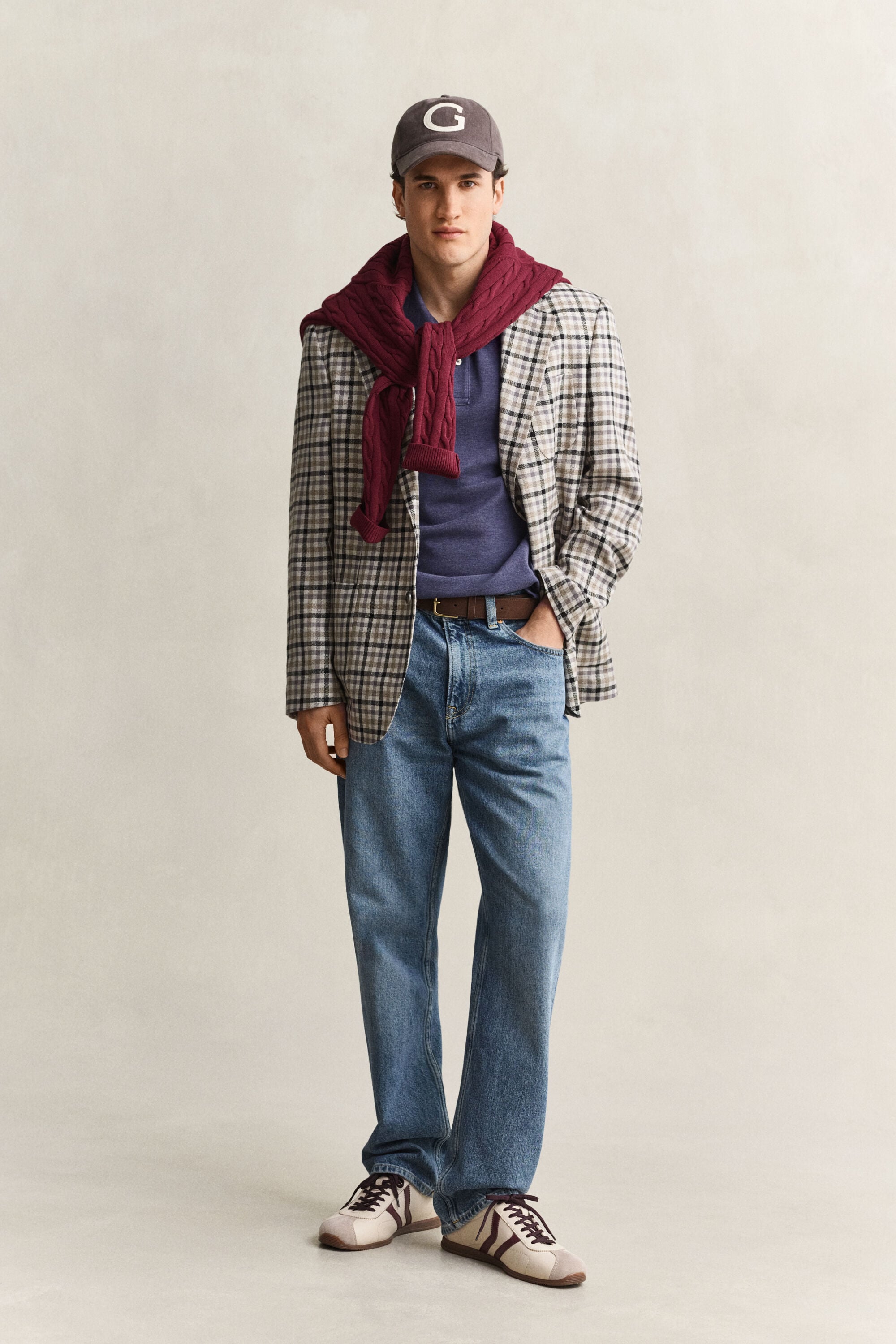 Klassisk pikétröja med regular fit