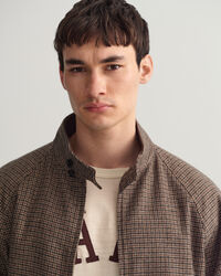 Harrington rutig yllejacka