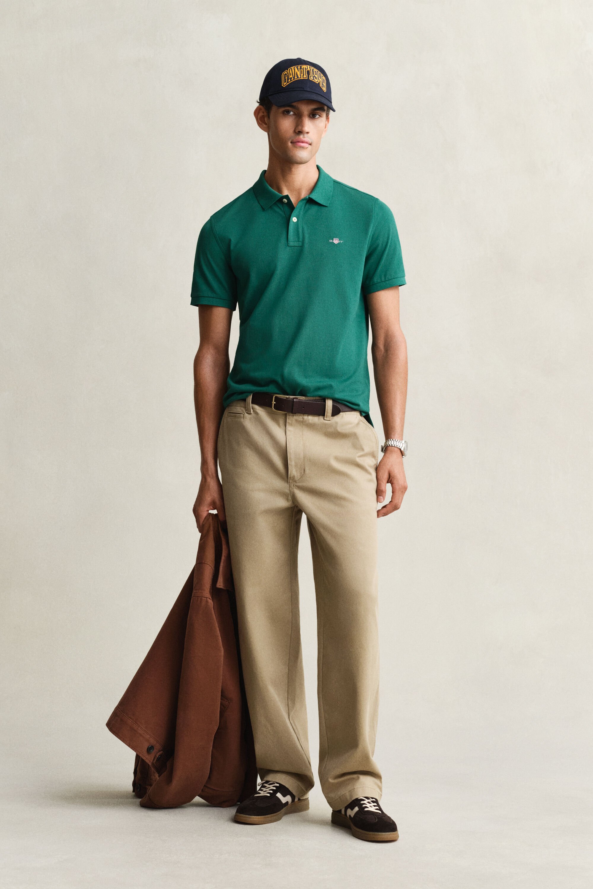 Regular fit Shield pikétröja