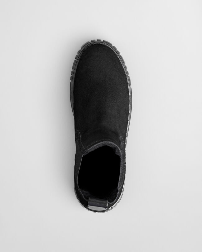 Snowmont chelseaboots i mocka