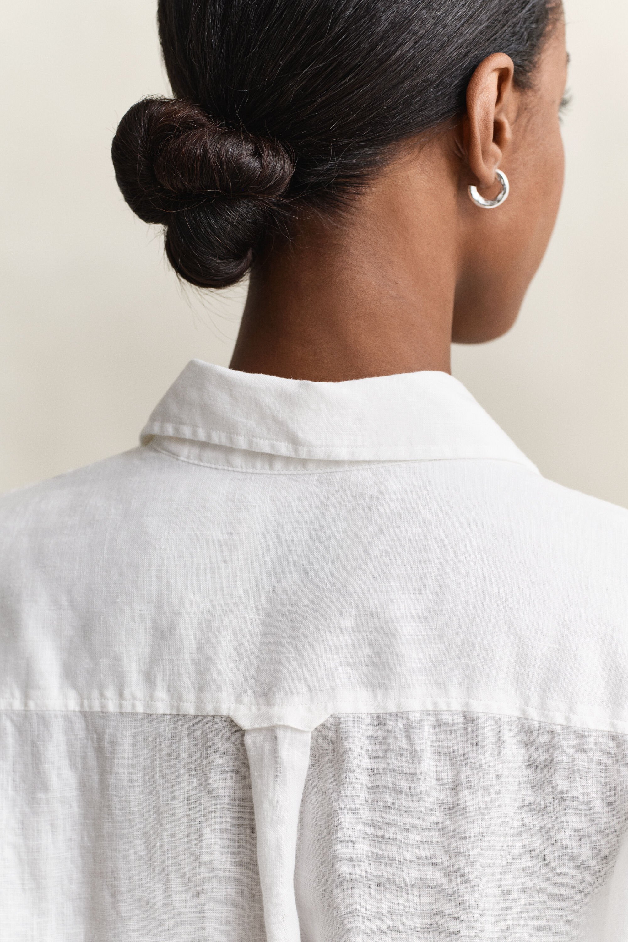 Skjortklänning i linne