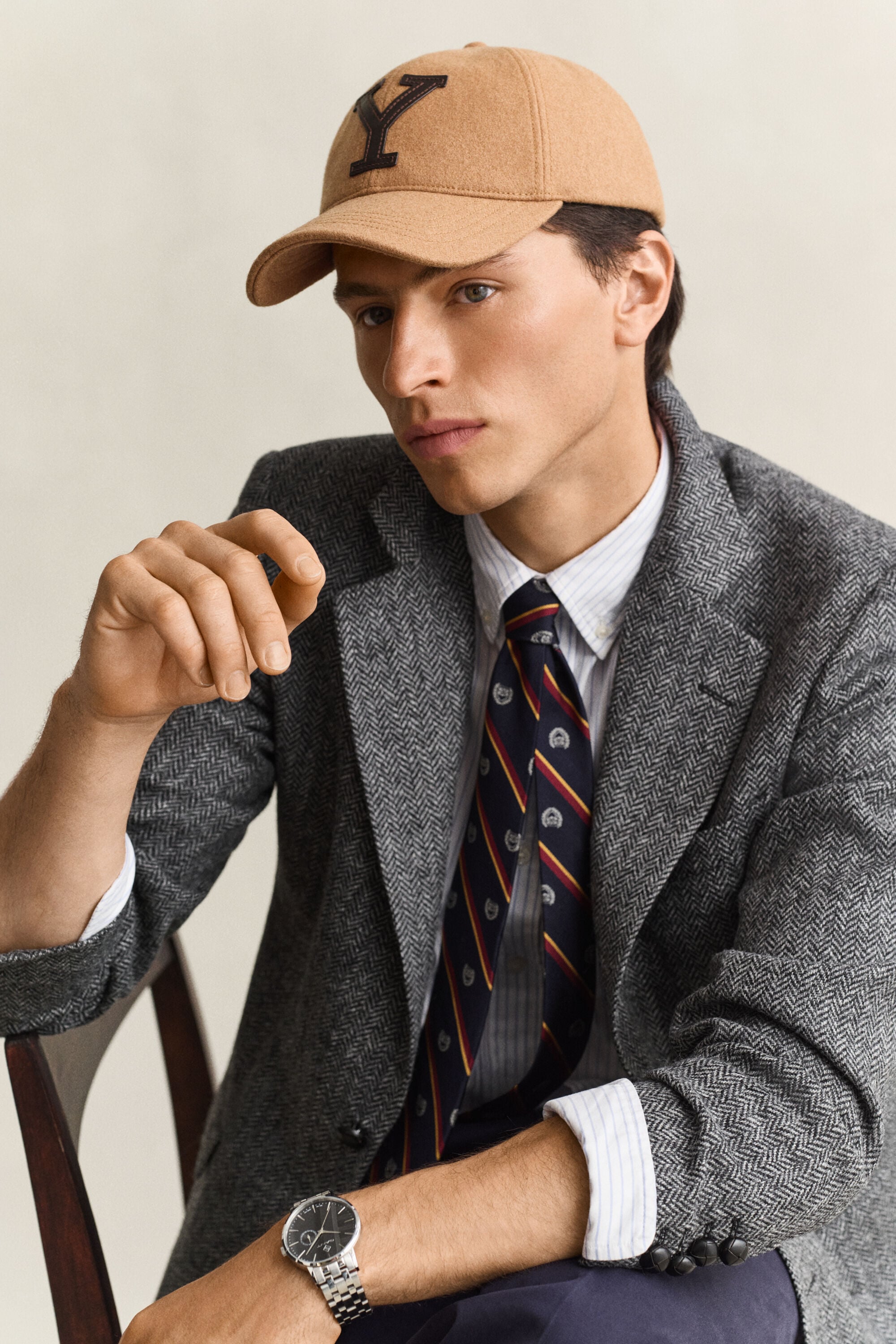 Gant x Yale Melton-keps