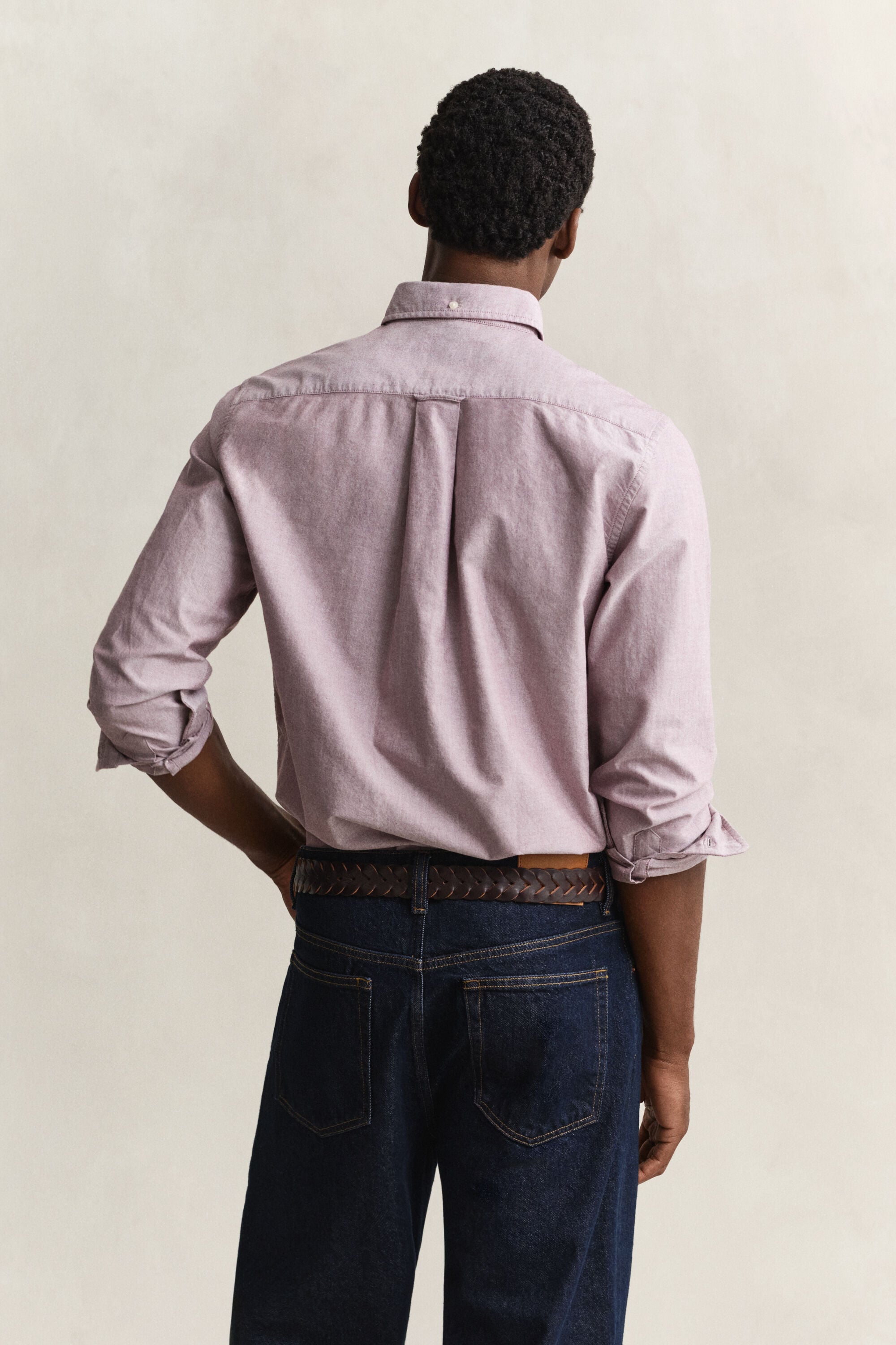 Klassisk oxfordskjorta med regular fit