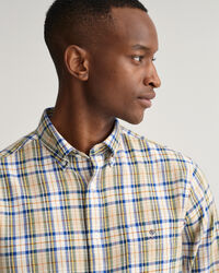 Regular fit skotskrutig skjorta