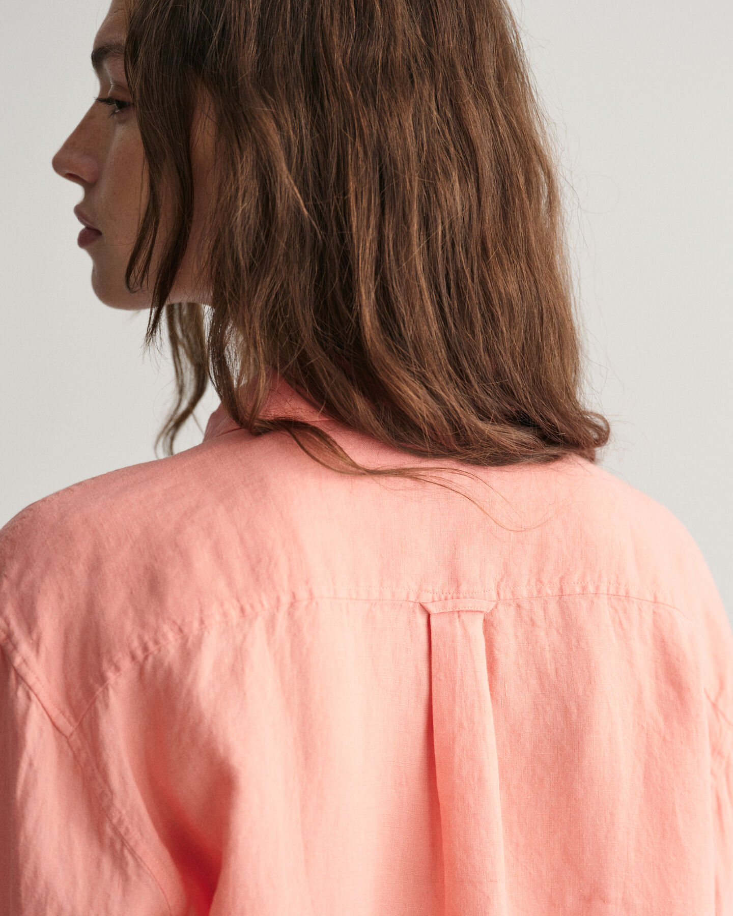 Relaxed fit linneskjorta