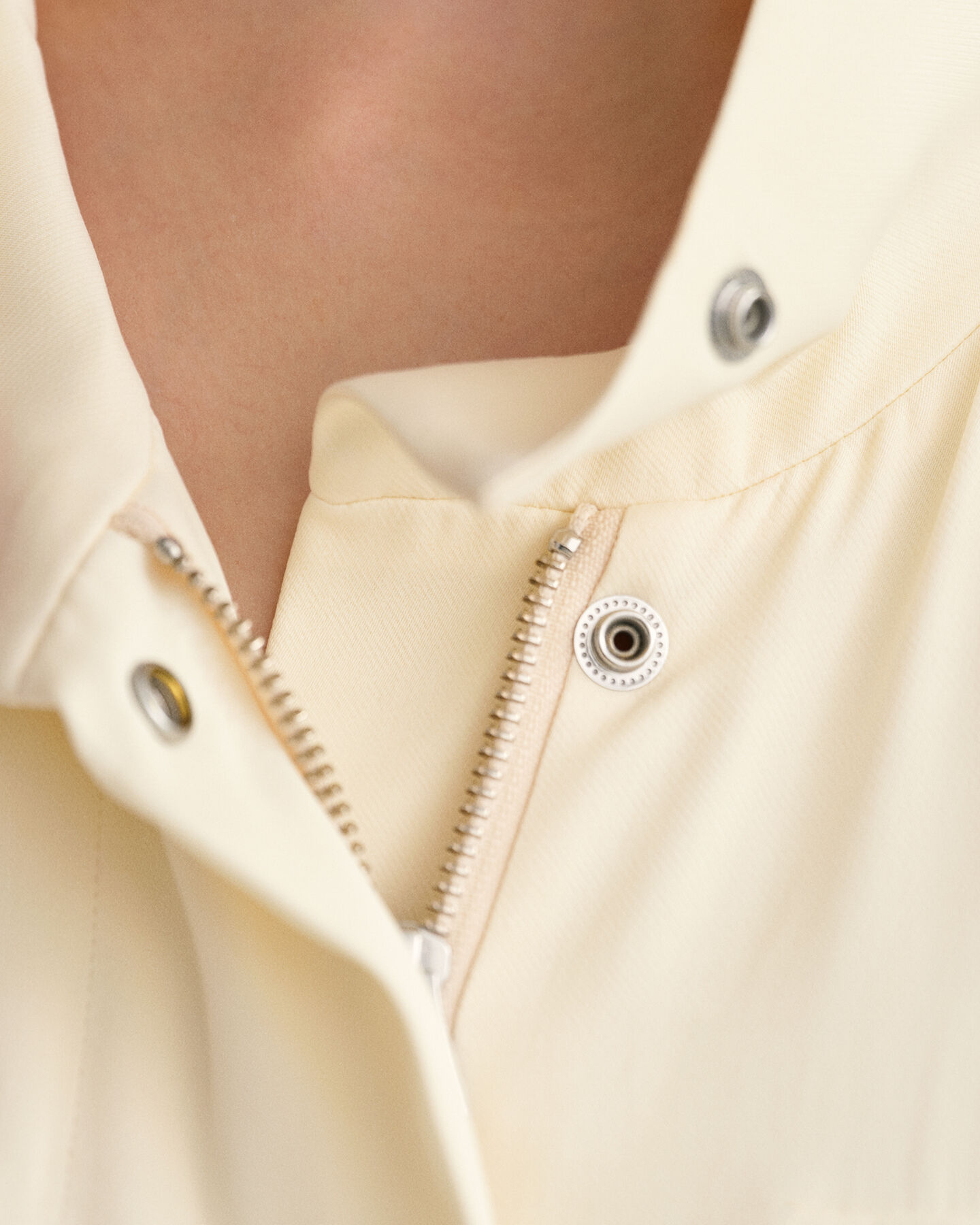 Relaxed fit randig jacka