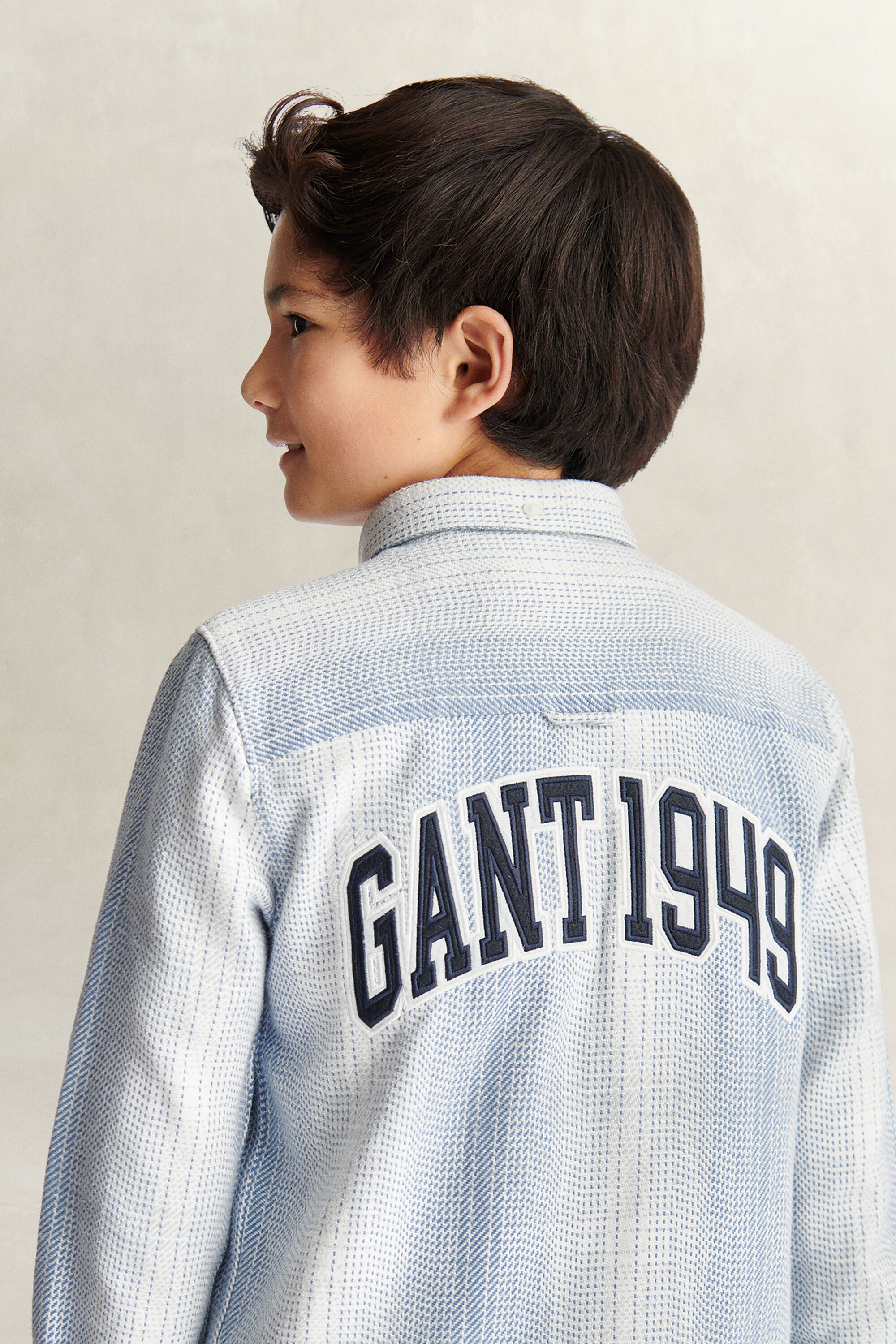 Teen Boys rutig skjortjacka