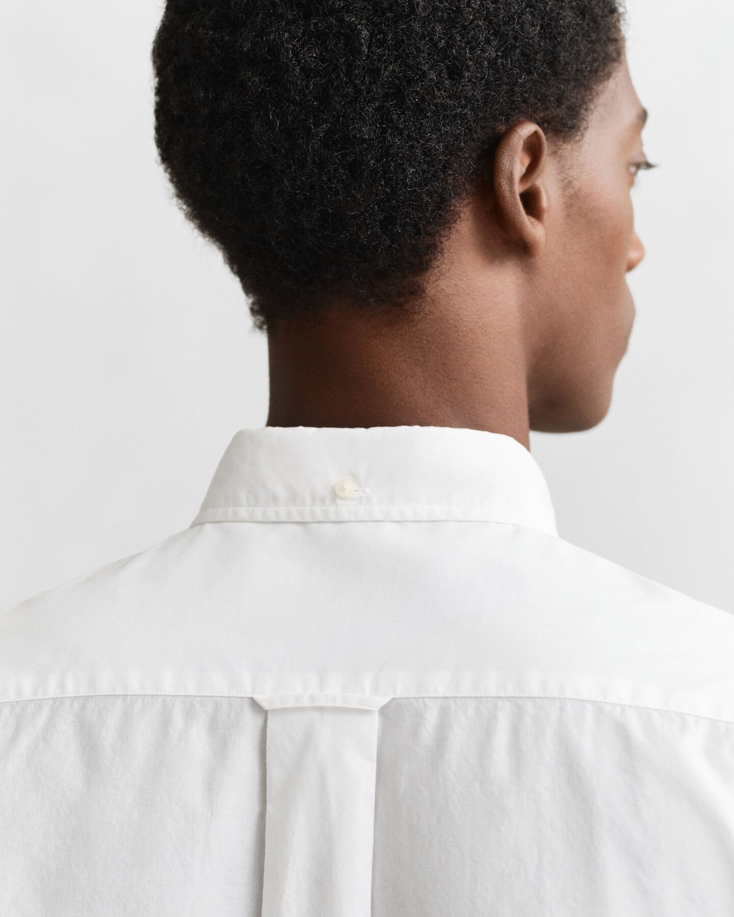 Regular fit klassisk poplinskjorta