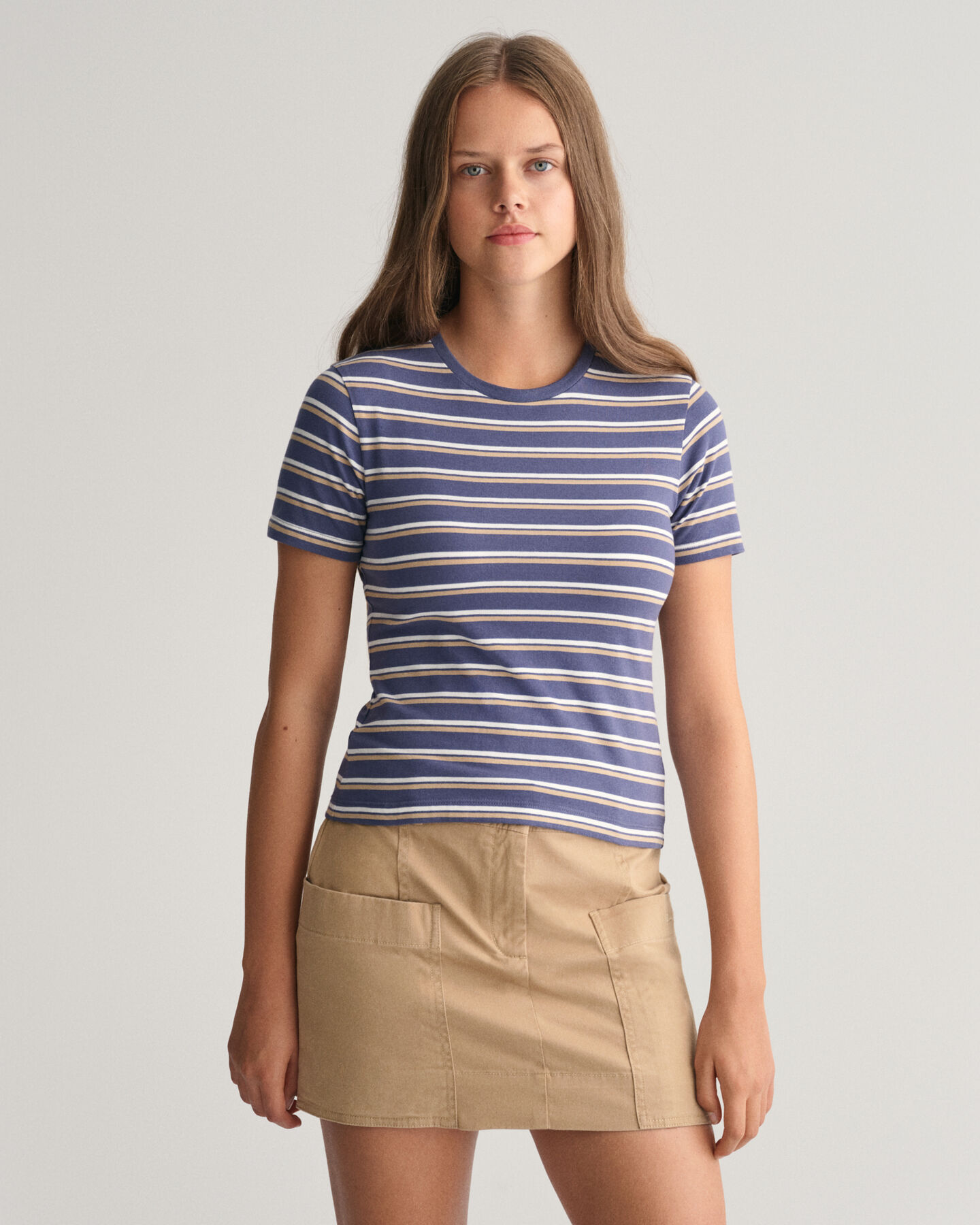 Teen Girls randig T-shirt